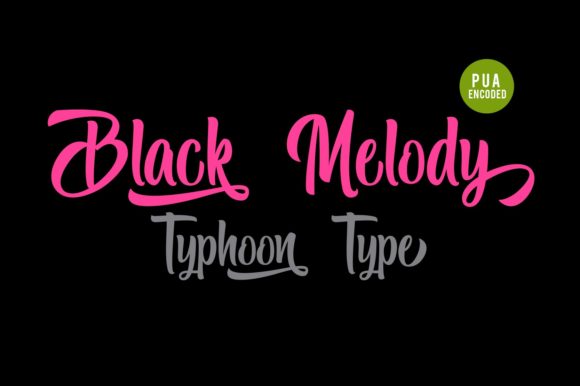 Black Melody: A Typeface That Brings Elegance to Editorial Design