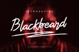Blackbeard Font: A Brush Typeface for Scroll-Stopping Content