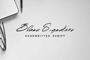 Blanc Font Review: A Hand-Drawn Script for Campaign Design