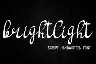 Bright Light Font for Web Design: A Handwritten Script That Reads Well on Screen