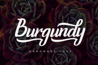 Burgundy Font Review: A Script Typeface That Elevates Campaign Visuals