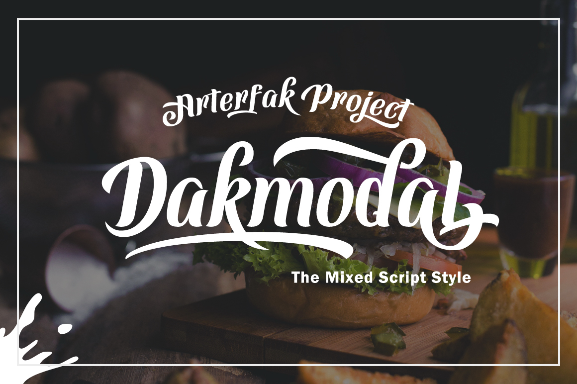 Dakmodal: A Script Amp Font That Earns Its Place