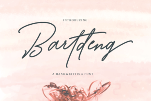 How Bartdeng Handwritten Font Gives Your Brand a Luxurious Edge