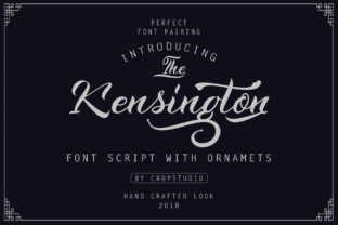 Kenshington: A Retro Handwritten Typeface for Bold Brand Content