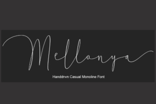 Mellonya Brings Natural Handwriting Charm to Modern Branding Projects