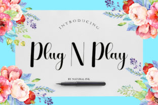 Plug N Play: A Handmade Script Font That Brings Warmth to Branding Work