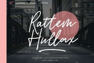 Rattem Hullax Font Review: A Handwritten Typeface That Brings Campaigns to Life