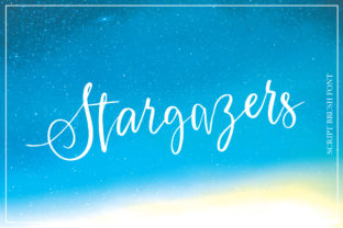 Stargazers Font: A Handwritten Script Built for Campaign Design