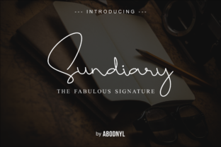 Sundiary: A Script Font That Makes Small Business Branding Feel Effortlessly Elegant