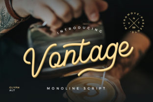 Vontage: The Handwritten Script Font That Elevates Campaign Visuals
