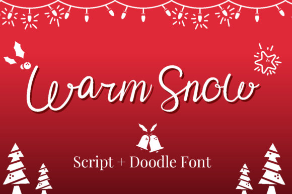 Warm Snow: A Handwritten Script Font That Brings Digital Designs to Life